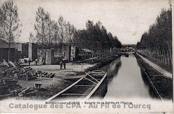 MAREUIL-sur-OURCQ - Scierie de la Vallée de l'Ourcq